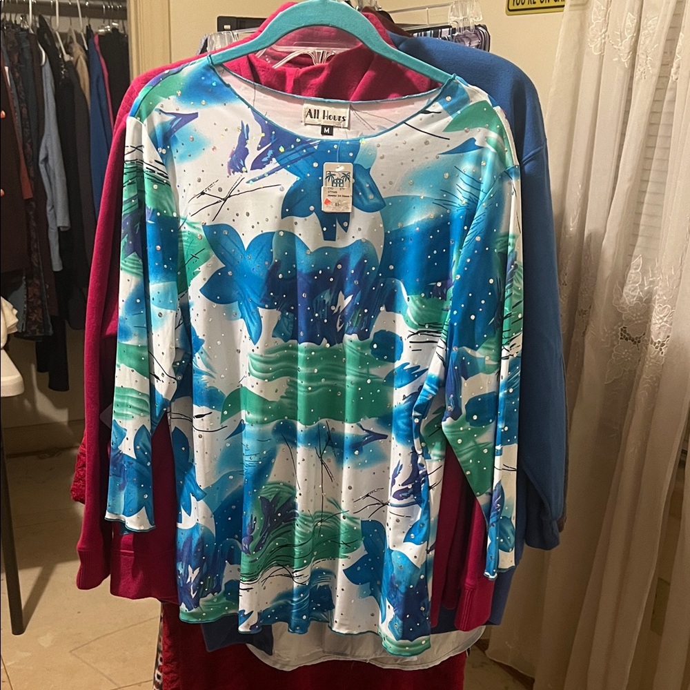 All Hours Floral Print Top